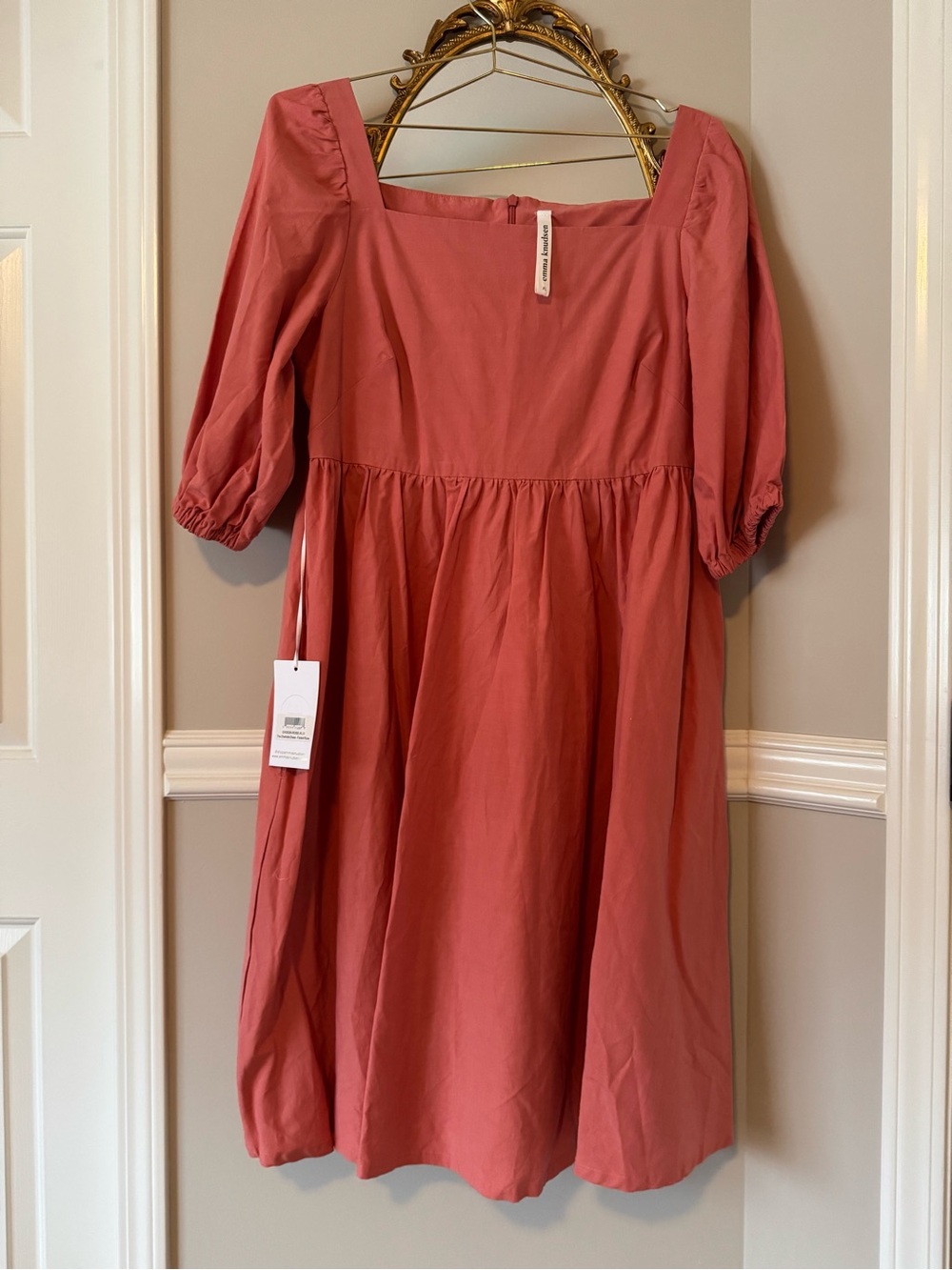 Emma Knudsen The Charlotte Dress - Faded Rose